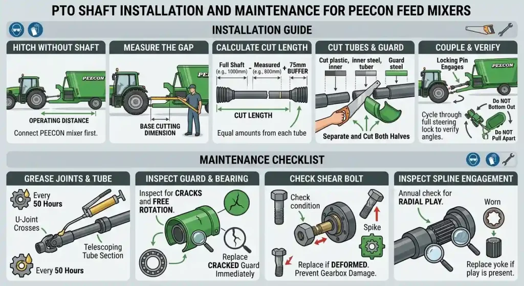 pto shaft for Installation and Maintenance Guidelines