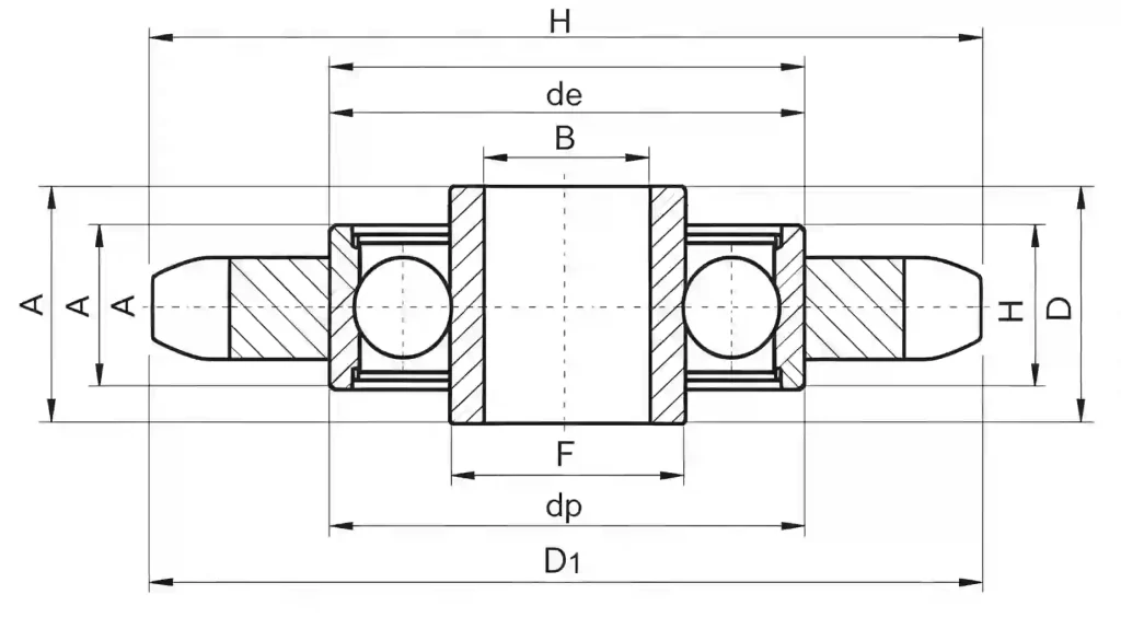 Dimensional Parameters for Idler Sprockets